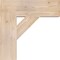 Ekena Millwork Traditional Block Smooth Bracket, Douglas Fir, 5 1/2"W x 20"D x 20"H BKT06X20X20TRA05SDF - alternate 4